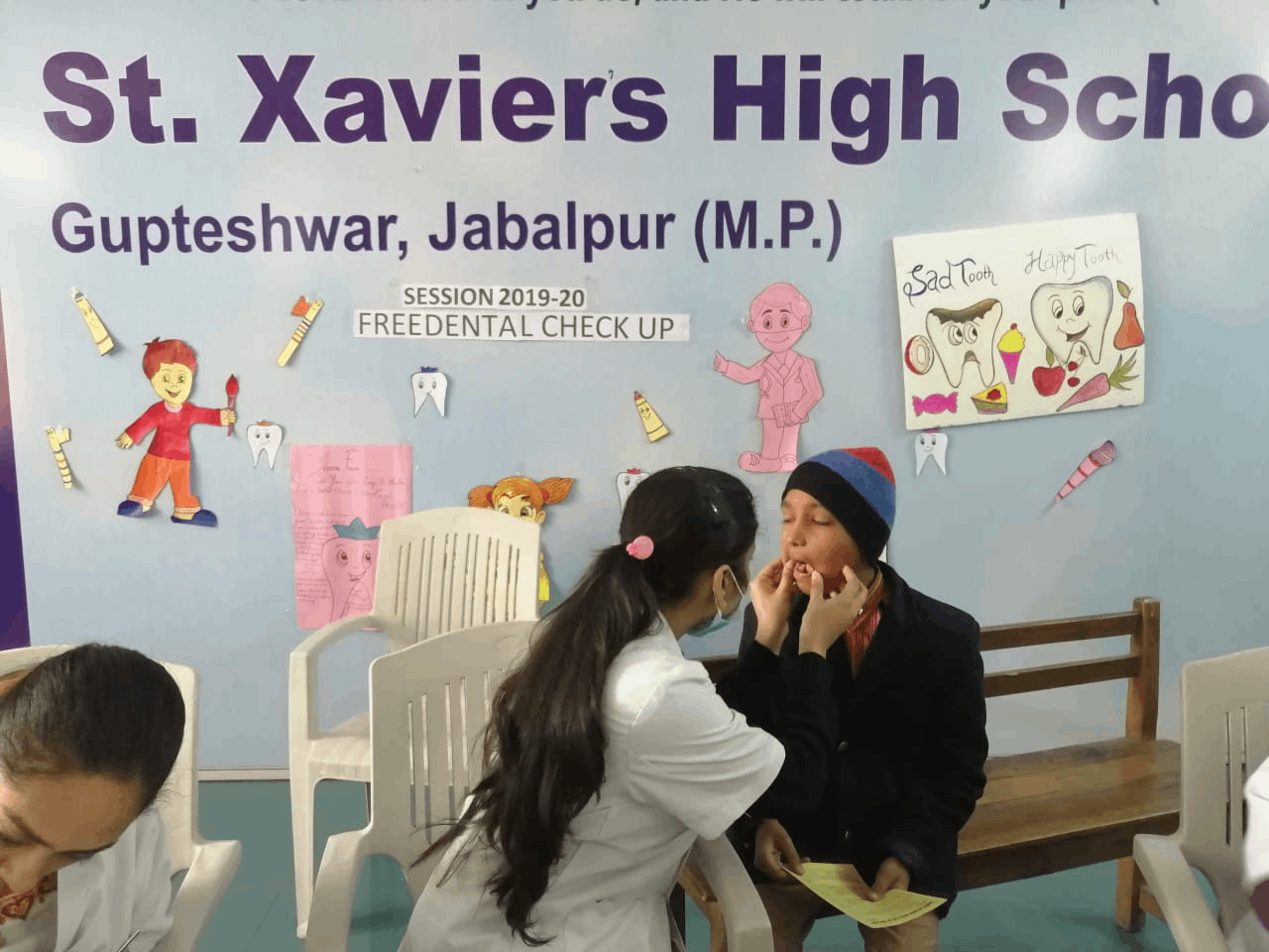 Dental Checkup - Ryan Intetrnational School, SXHS Jabalpur